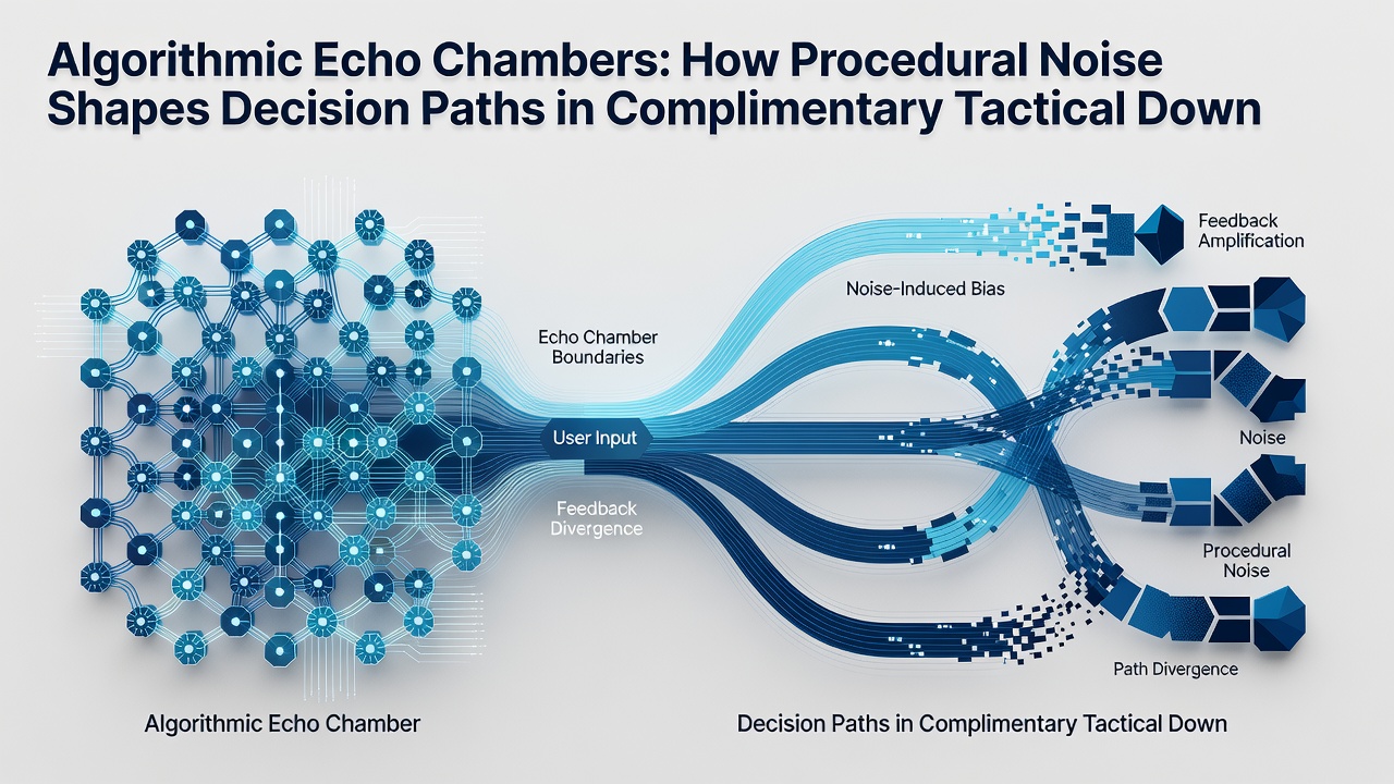 Diagram showing how procedural algorithms create repeated decision patterns across PC and mobile tactical downloads
