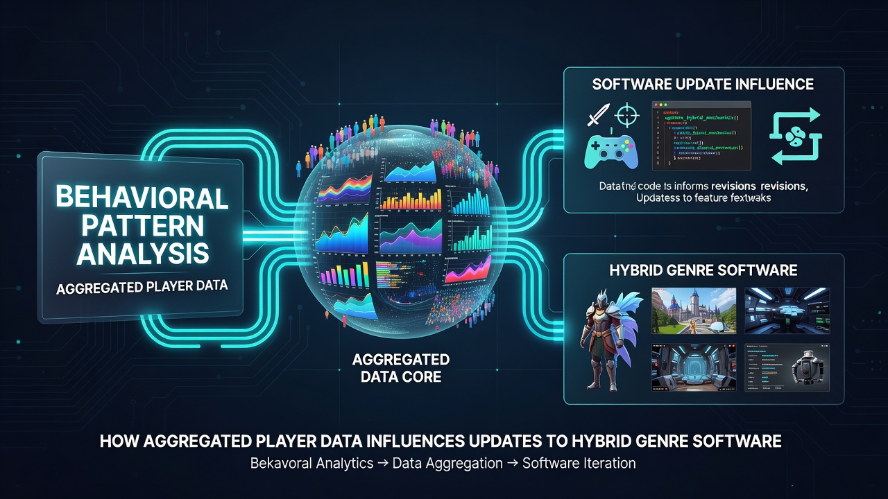 Developers reviewing heatmaps of player progression in a hybrid action-puzzle-strategy game