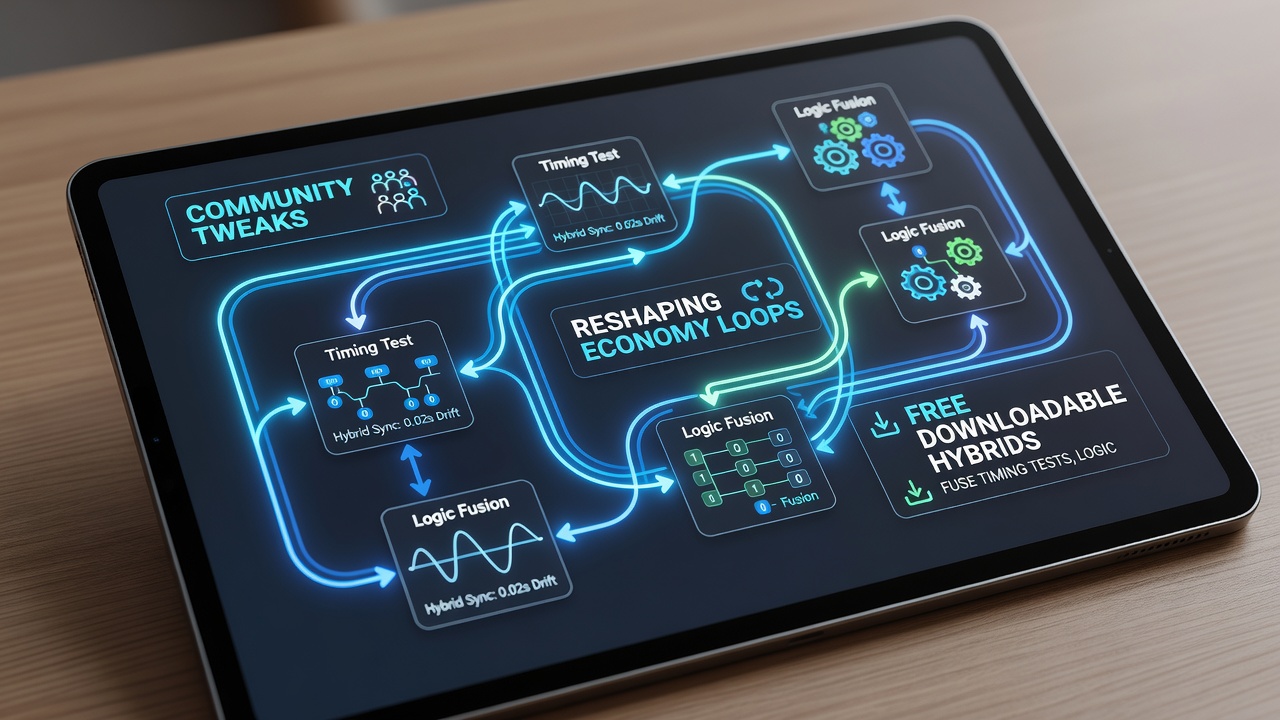 Examples of economy loop modifications in free hybrid games across platforms