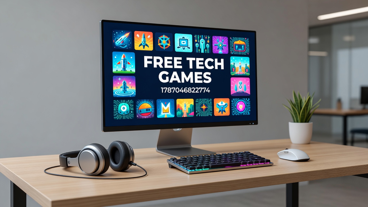 Screenshot of a free tech game interface showing simulation tools