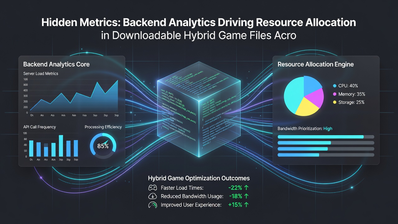 Data visualization showing device-type resource distribution patterns in game backend systems
