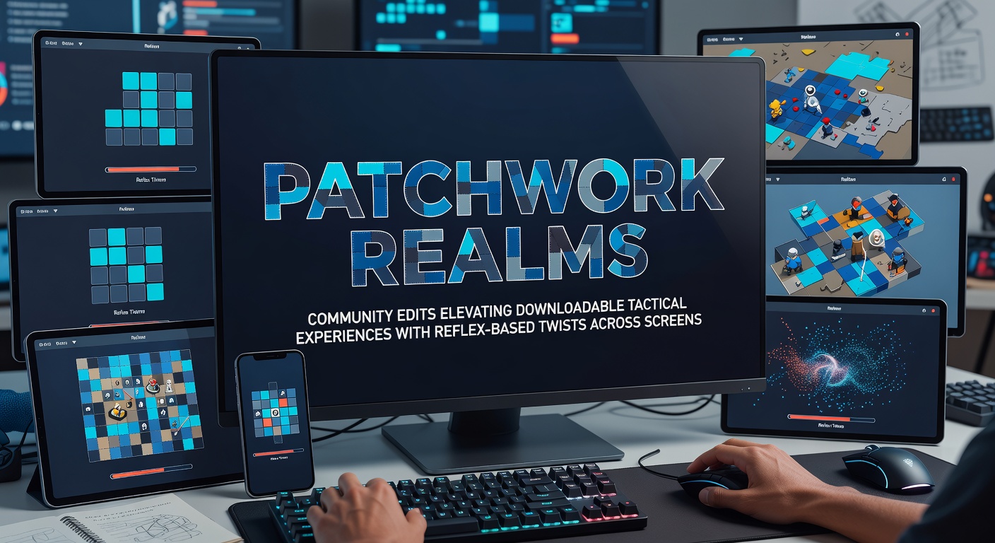 Community modders adjusting tactical game interfaces on multiple devices showing reflex integration features