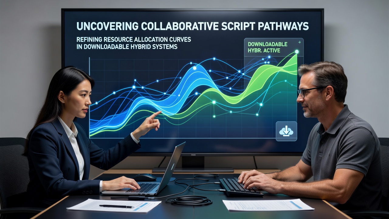 Chart illustrating refined resource allocation curves in cross-platform strategy game archives after collaborative script updates